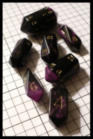 Dice : Dice - Dice Sets - Crystal Caste Oblivian Crystals - Purple - Ebay Nov 2010